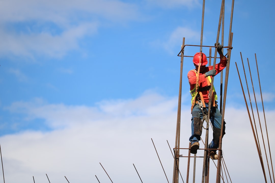 Photo Determined worker